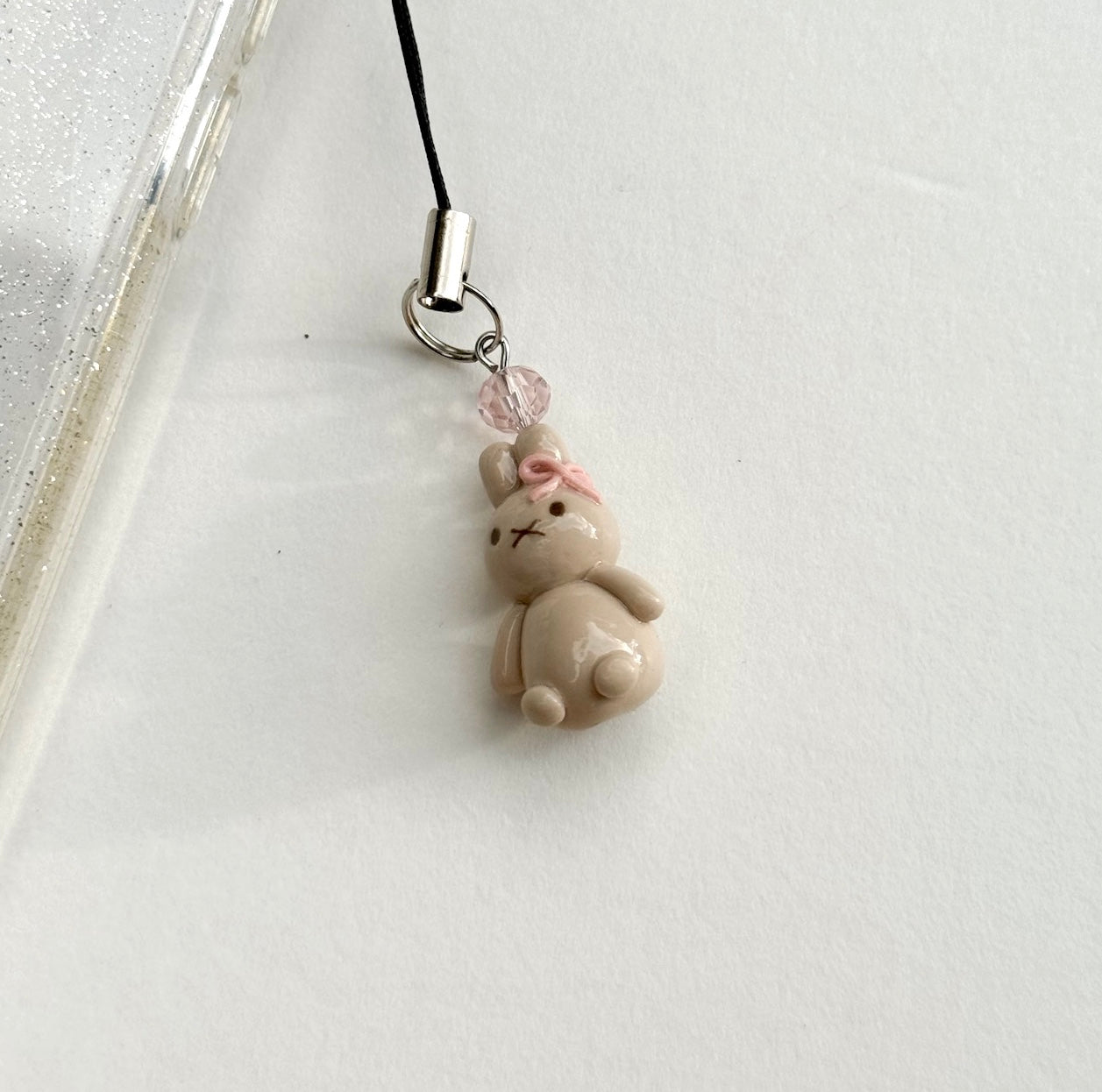Light Brown Miffy Phone Charm