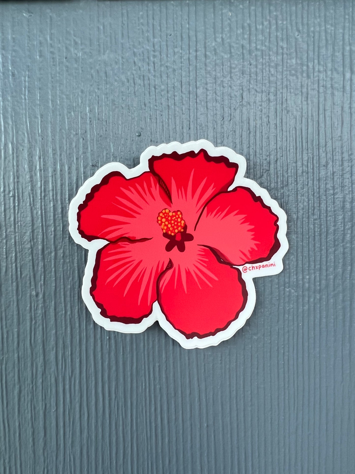Hibiscus Sticker