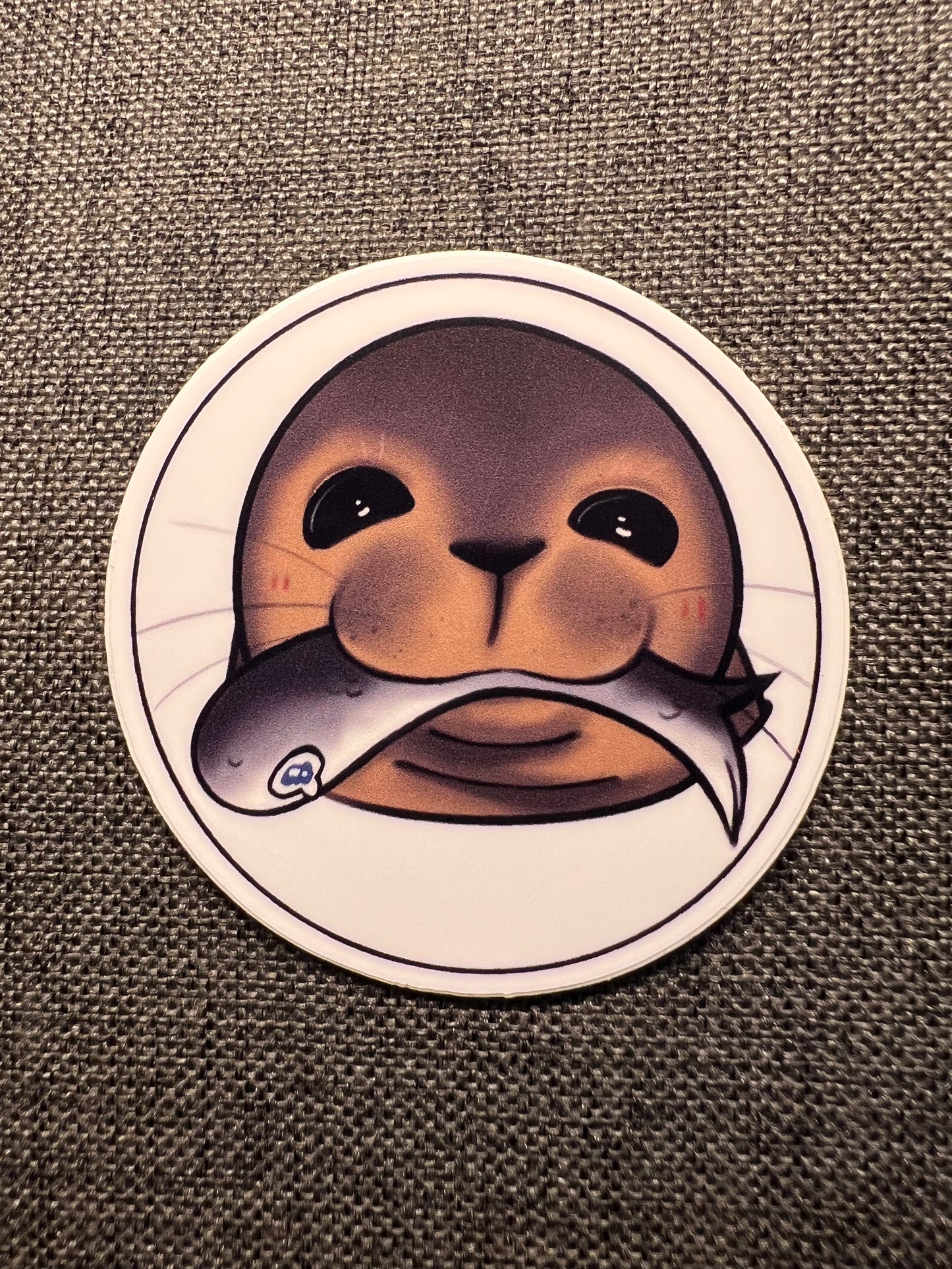 Monk Seal Face Sticker